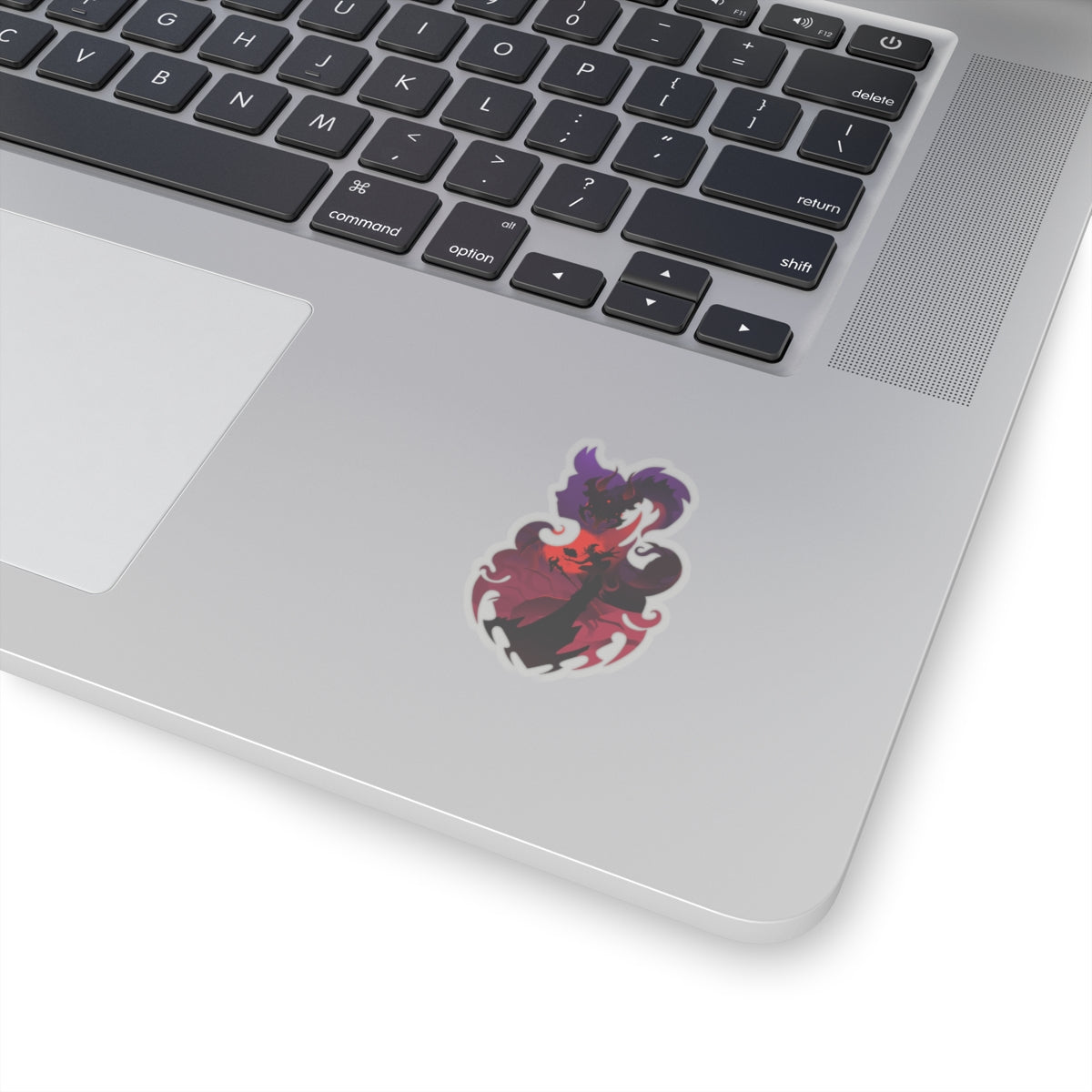 WARLOCK CLASS SILHOUETTE KISS-CUT STICKER