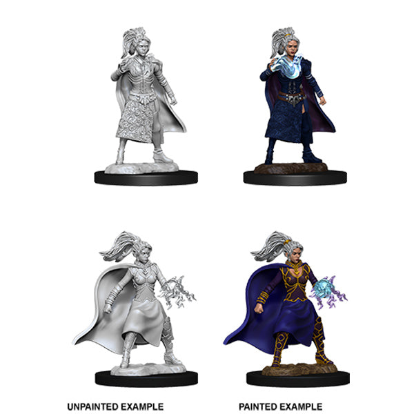 D&D Nolzur's Marvelous Miniatures: Unpainted Minis- Wave 10- Female Human Sorcerer