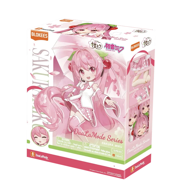 Blokees: Hatsune Miku : DaaLaMode Series - Sakura Miku