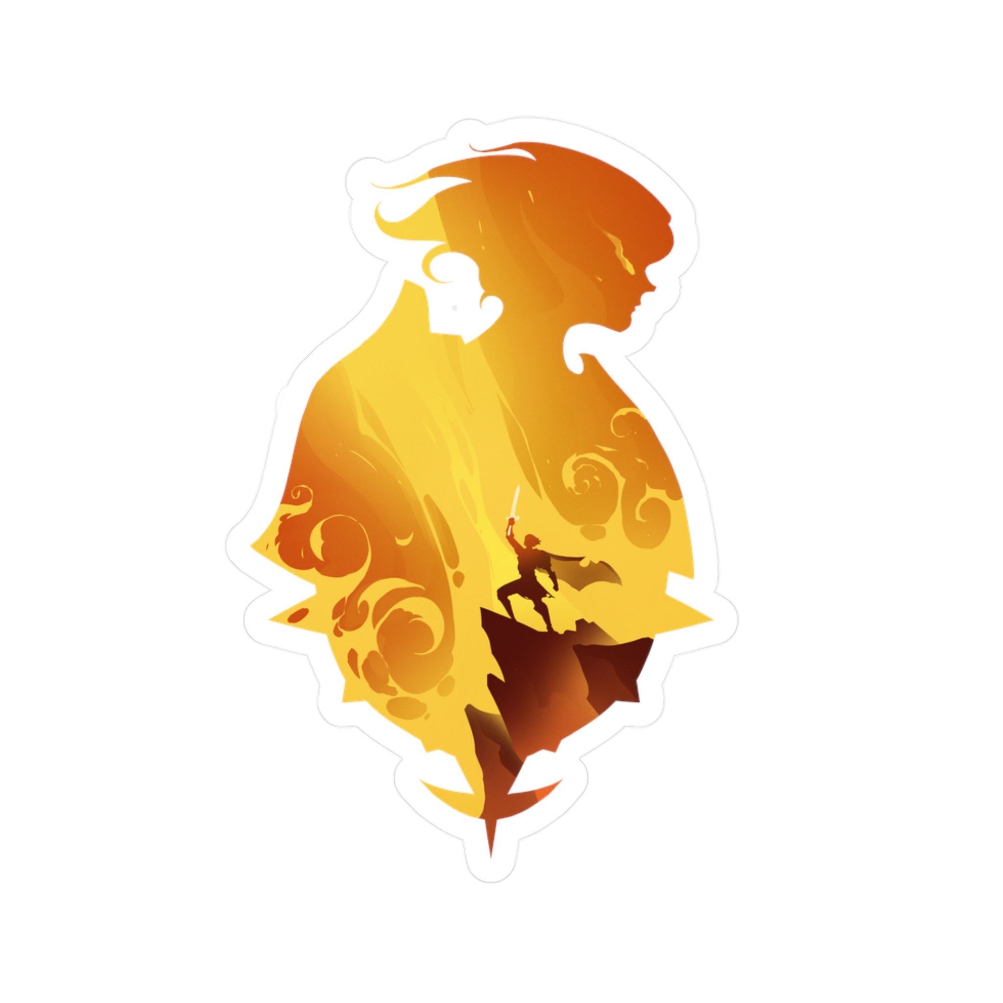 PALADIN CLASS SILHOUETTE KISS-CUT VINYL DECAL