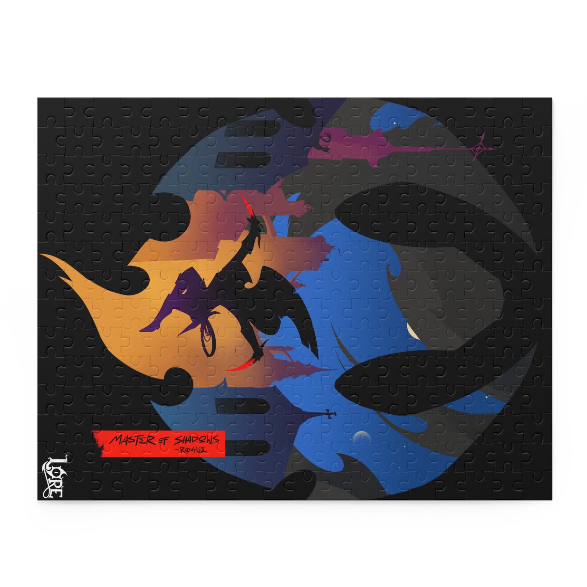 ROGUE CLASS SILHOUETTE PUZZLE (120, 252, 500-PIECE)