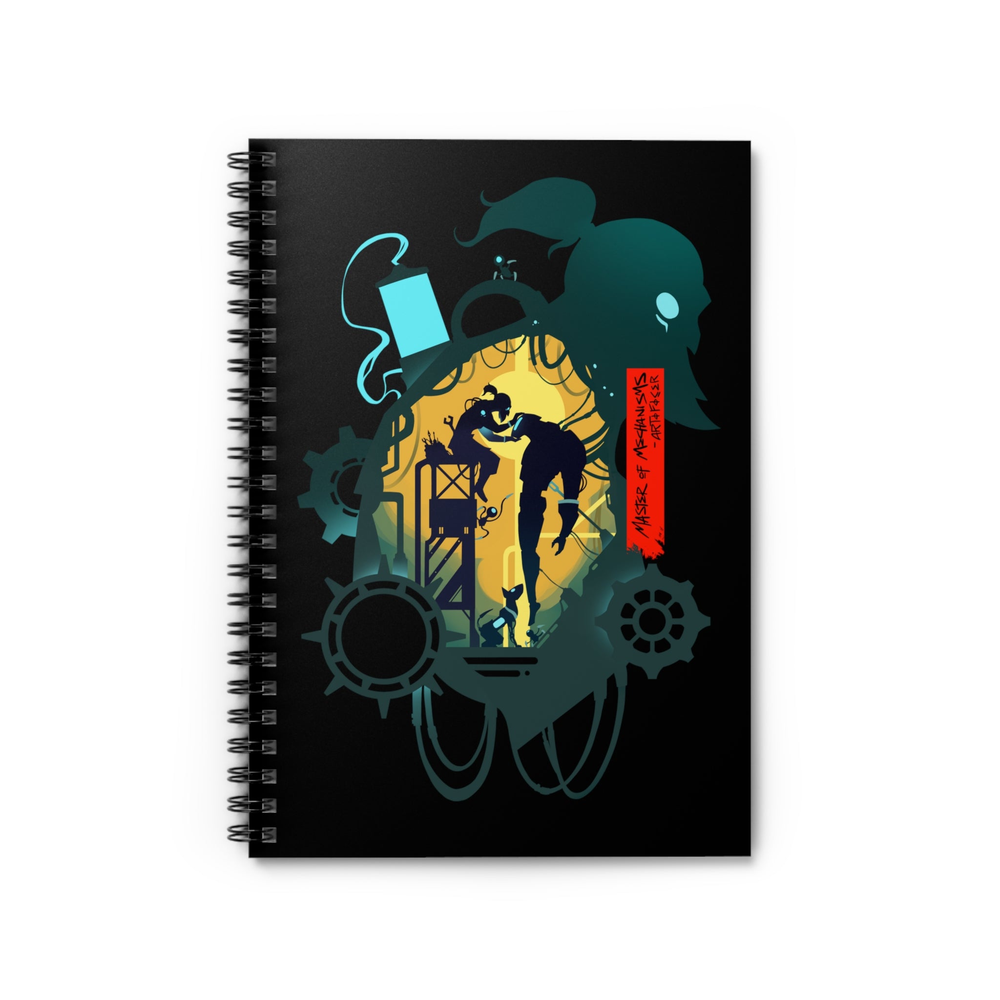 ARTIFICER CLASS SILHOUETTE CAMPAIGN JOURNAL SPIRAL NOTEBOOK