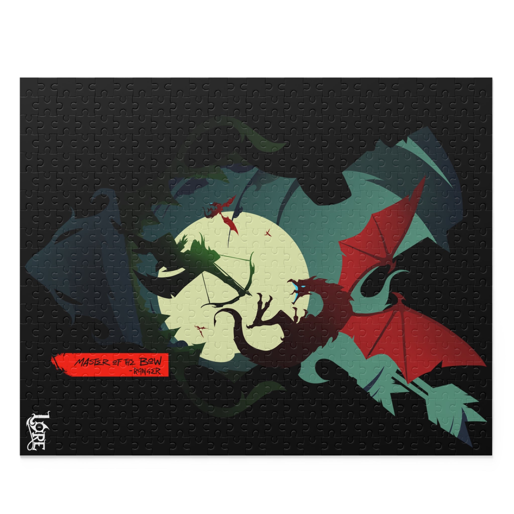 RANGER CLASS SILHOUETTE PUZZLE (120, 252, 500-PIECE)