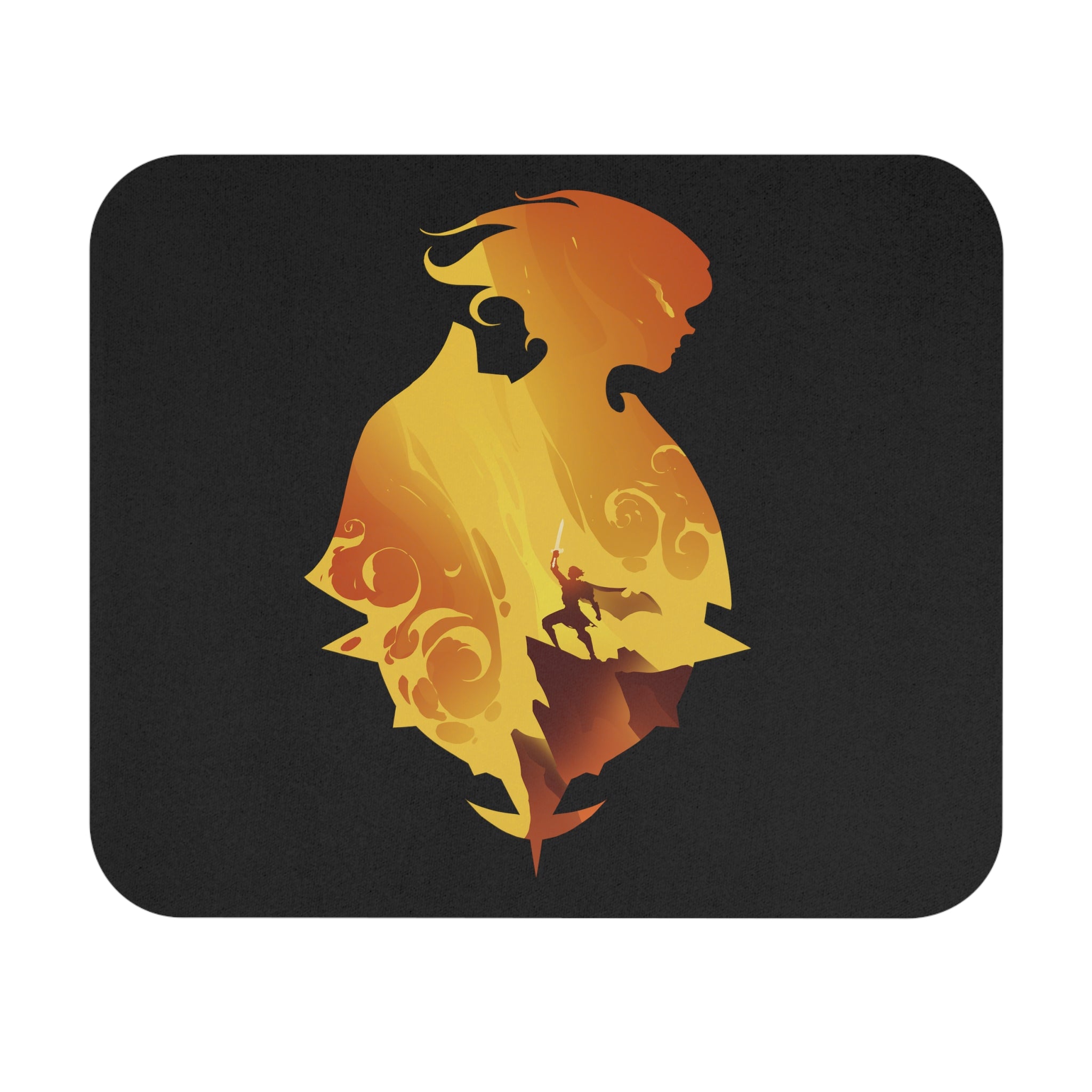 PALADIN CLASS SILHOUETTE RECTANGLER MOUSE PAD