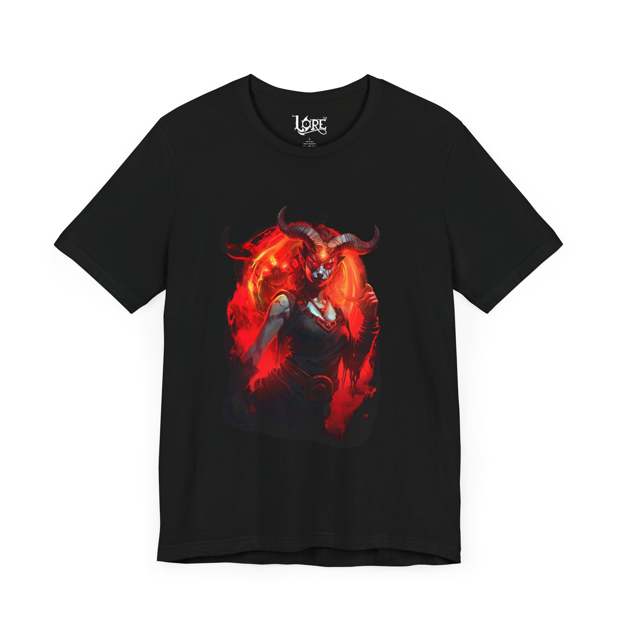 UNDEAD HALF-DEMON WARLOCK T-SHIRT