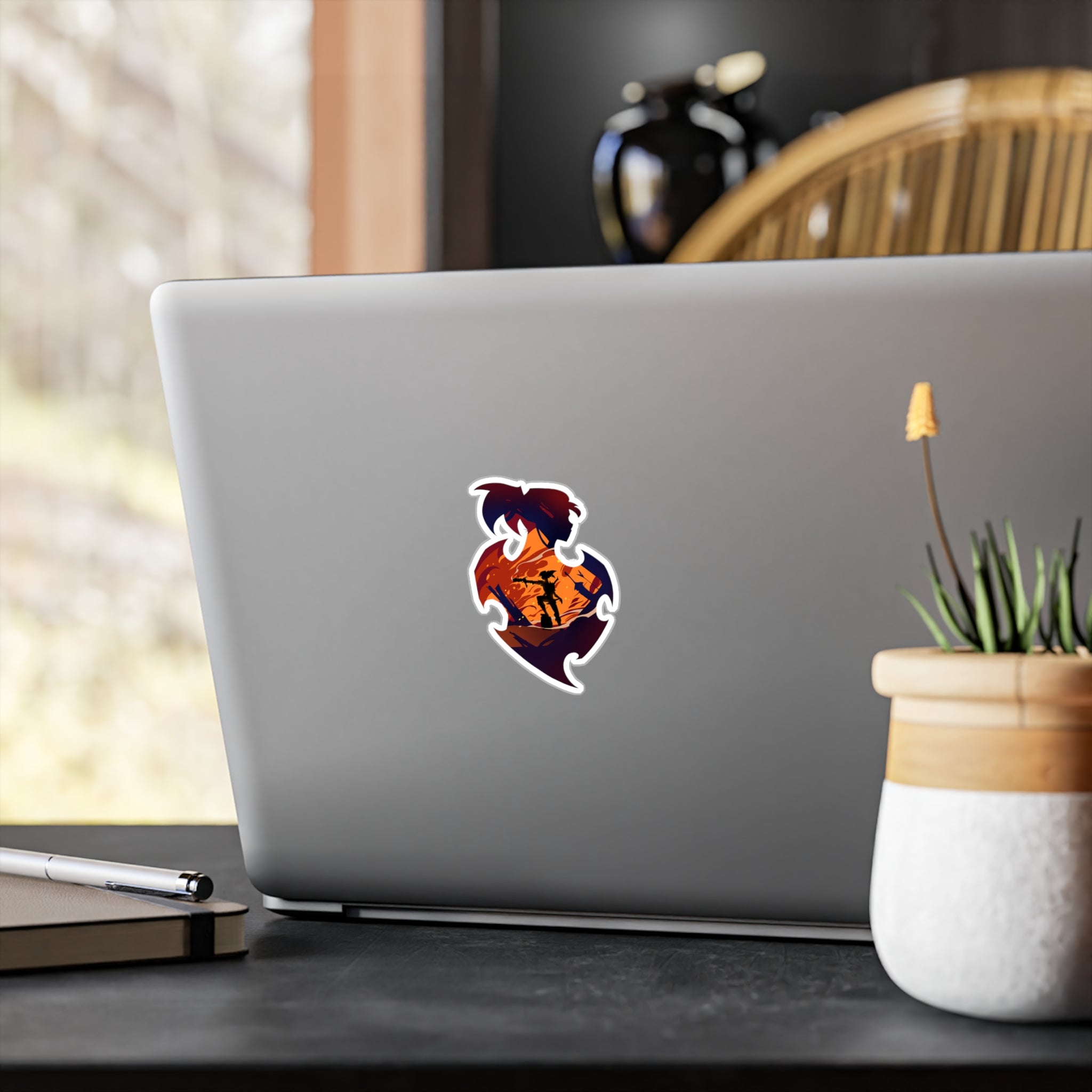 FIGHTER CLASS SILHOUETTE KISS-CUT VINYL DECAL