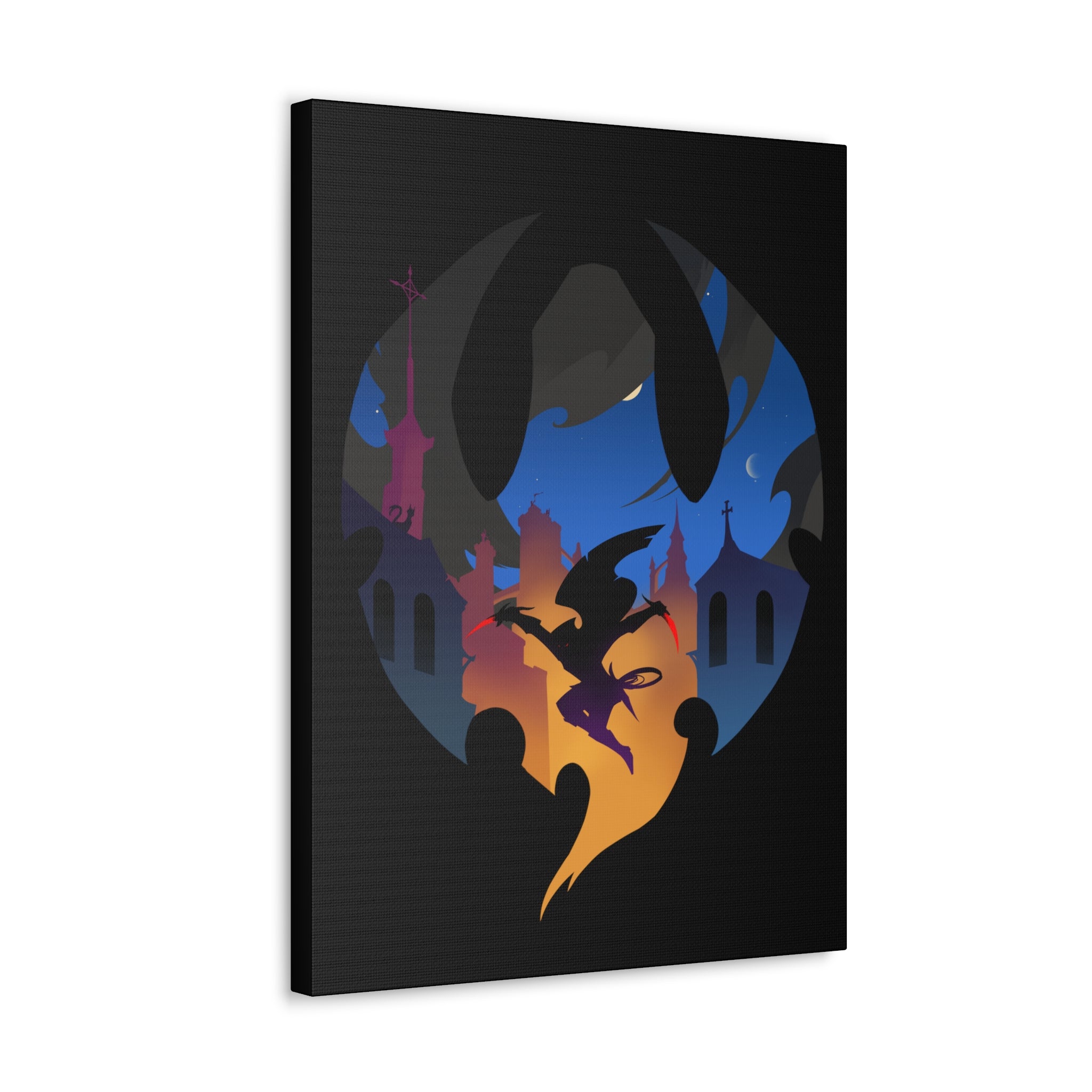 ROGUE CLASS SILHOUETTE CANVAS GALLERY WRAPS