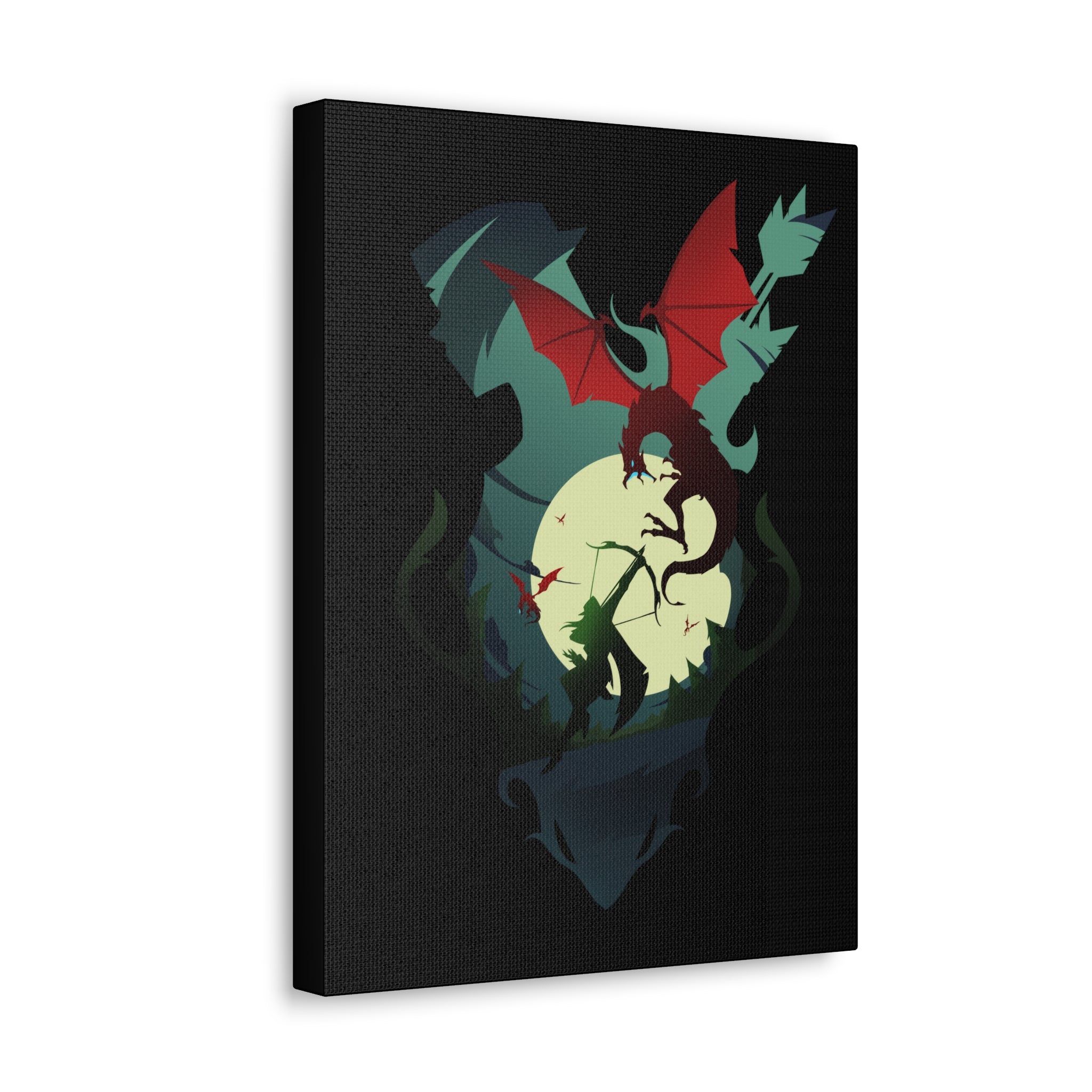 RANGER CLASS SILHOUETTE CANVAS GALLERY WRAPS