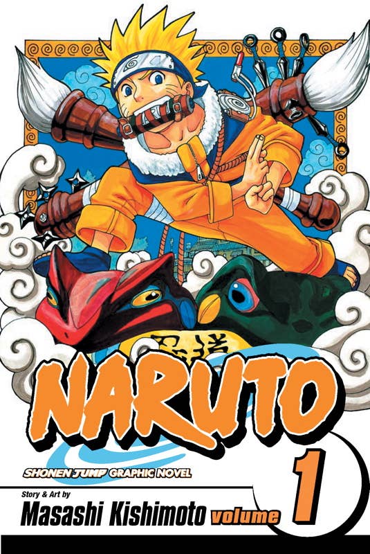 Naruto, Vol. 1 by Masashi Kishimoto: Paperback; 192 pages / English