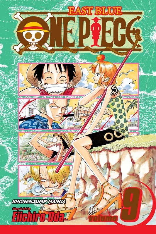 One Piece, Vol. 9 by Eiichiro Oda: Paperback; 208 pages / English