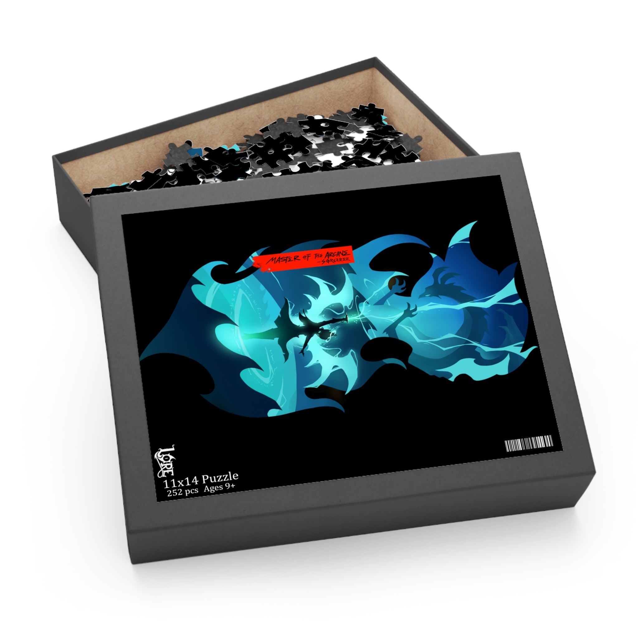 SORCERER CLASS SILHOUETTE PUZZLE (120, 252, 500-PIECE)