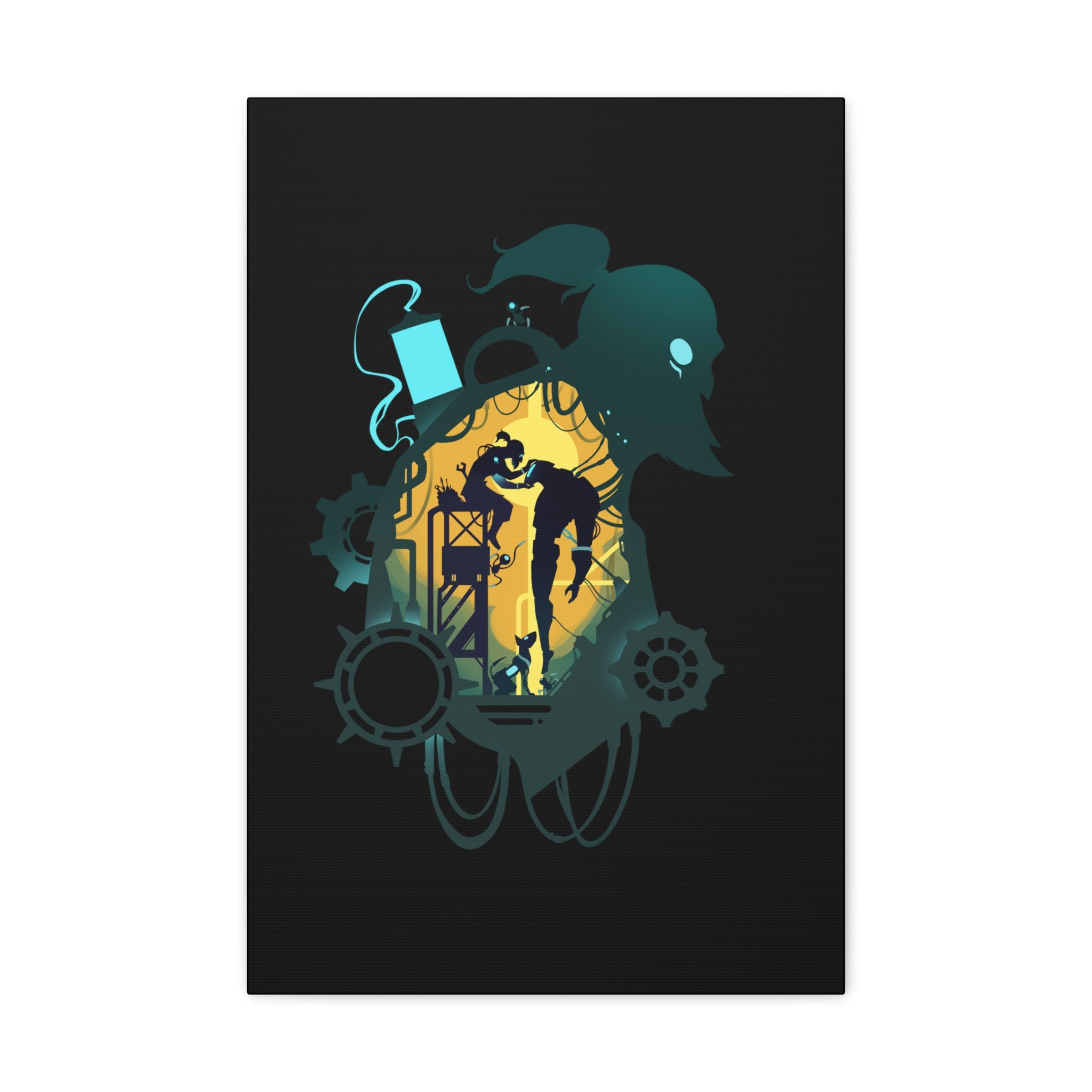 ARTIFICER CLASS SILHOUETTE CANVAS GALLERY WRAPS