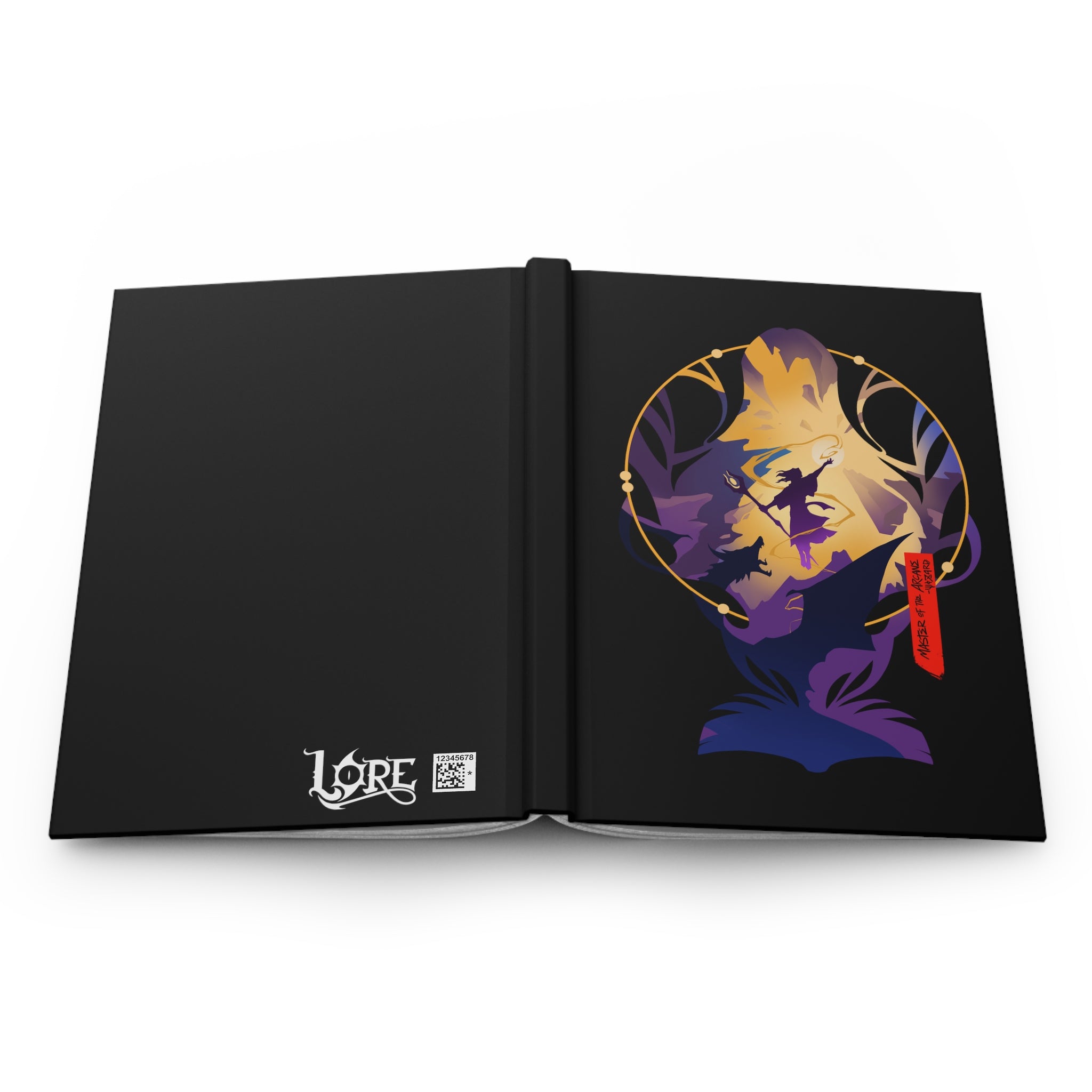 WIZARD CLASS SILHOUETTE HARDCOVER CAMPAIGN JOURNAL