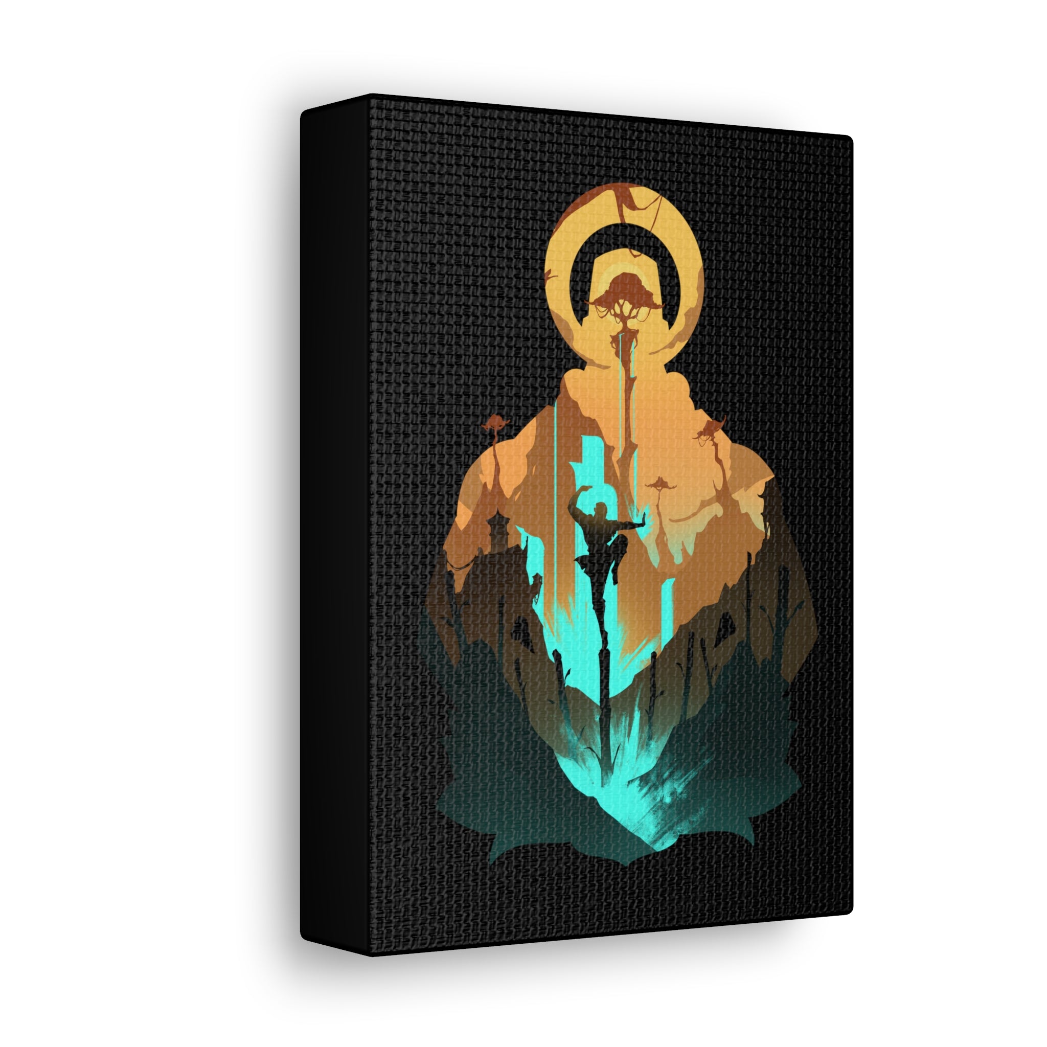 MONK CLASS SILHOUETTE CANVAS GALLERY WRAPS