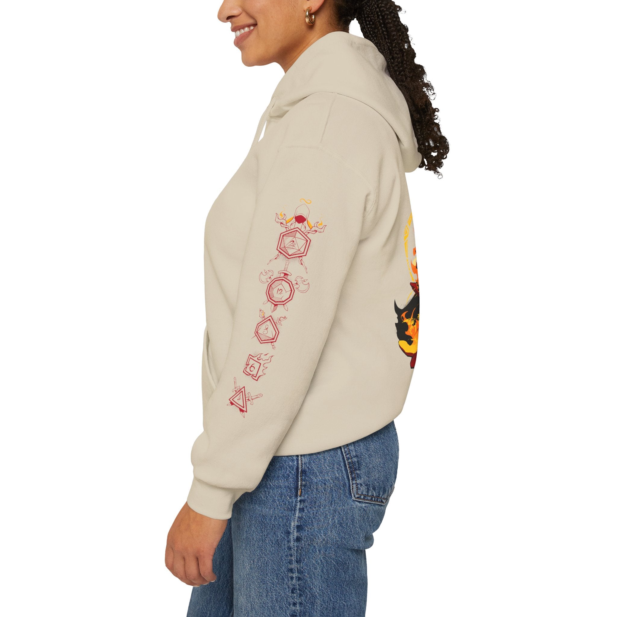 DUNGEON MASTER SILHOUETTE HOODIE