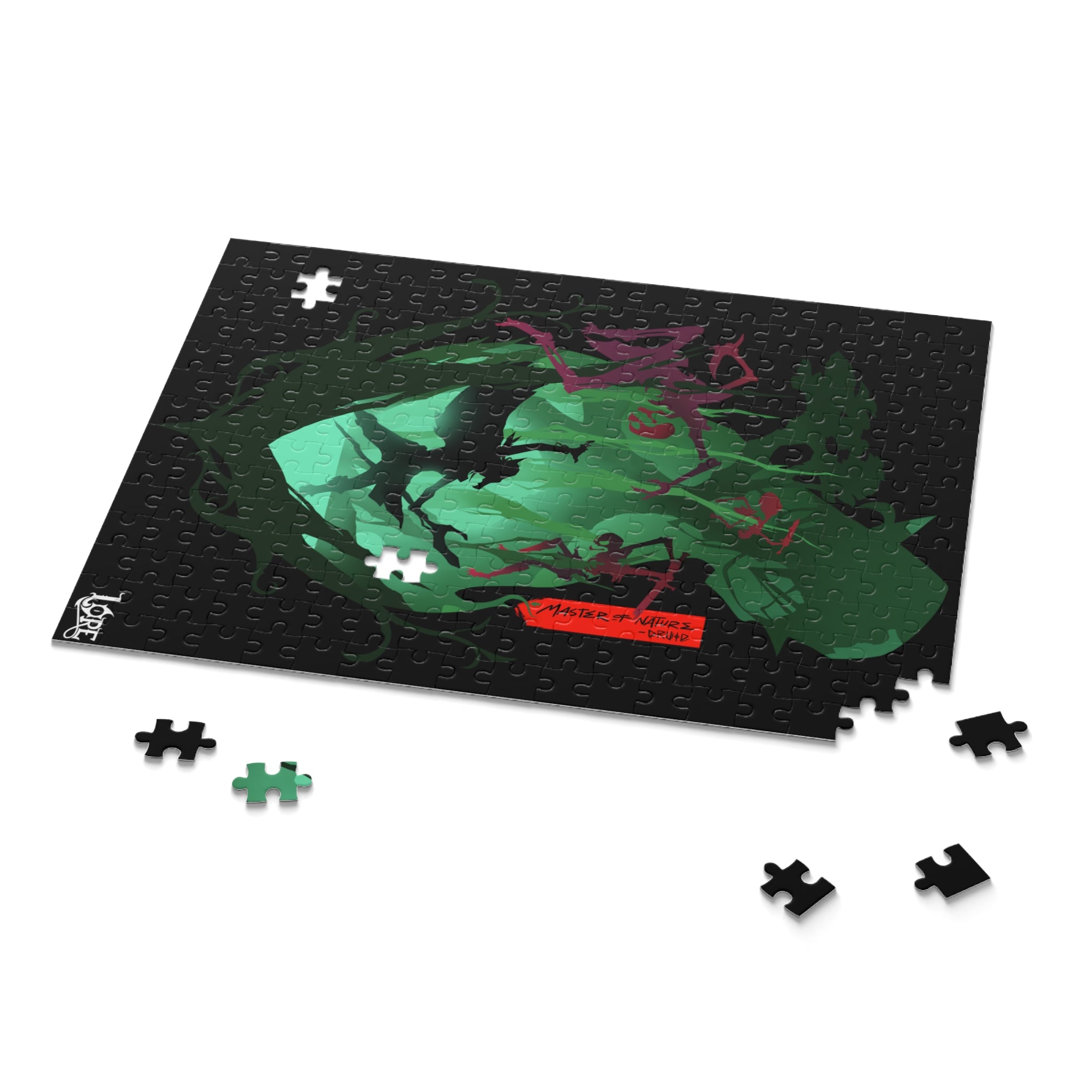 DRUID CLASS SILHOUETTE PUZZLE (120, 252, 500-PIECE)
