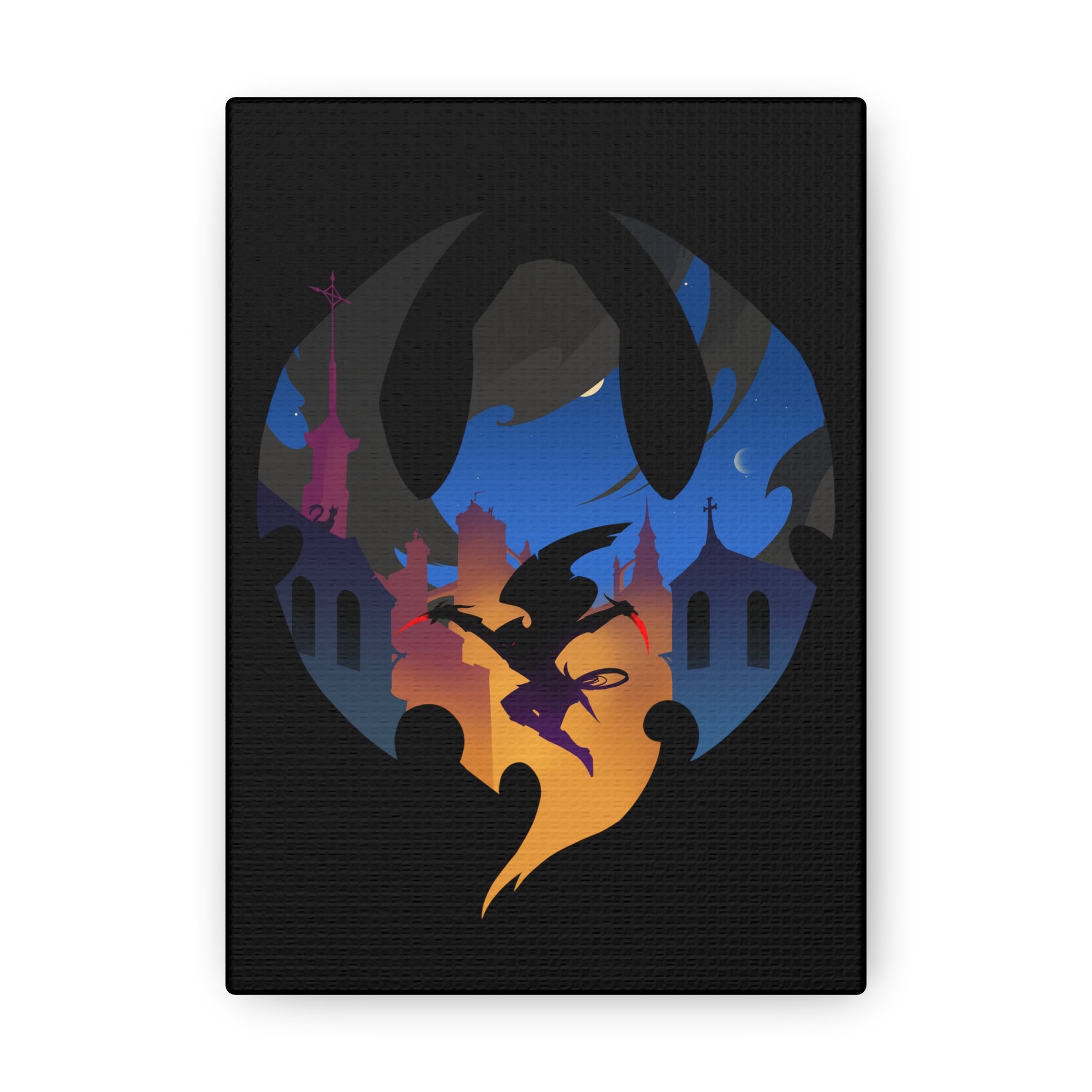 ROGUE CLASS SILHOUETTE CANVAS GALLERY WRAPS