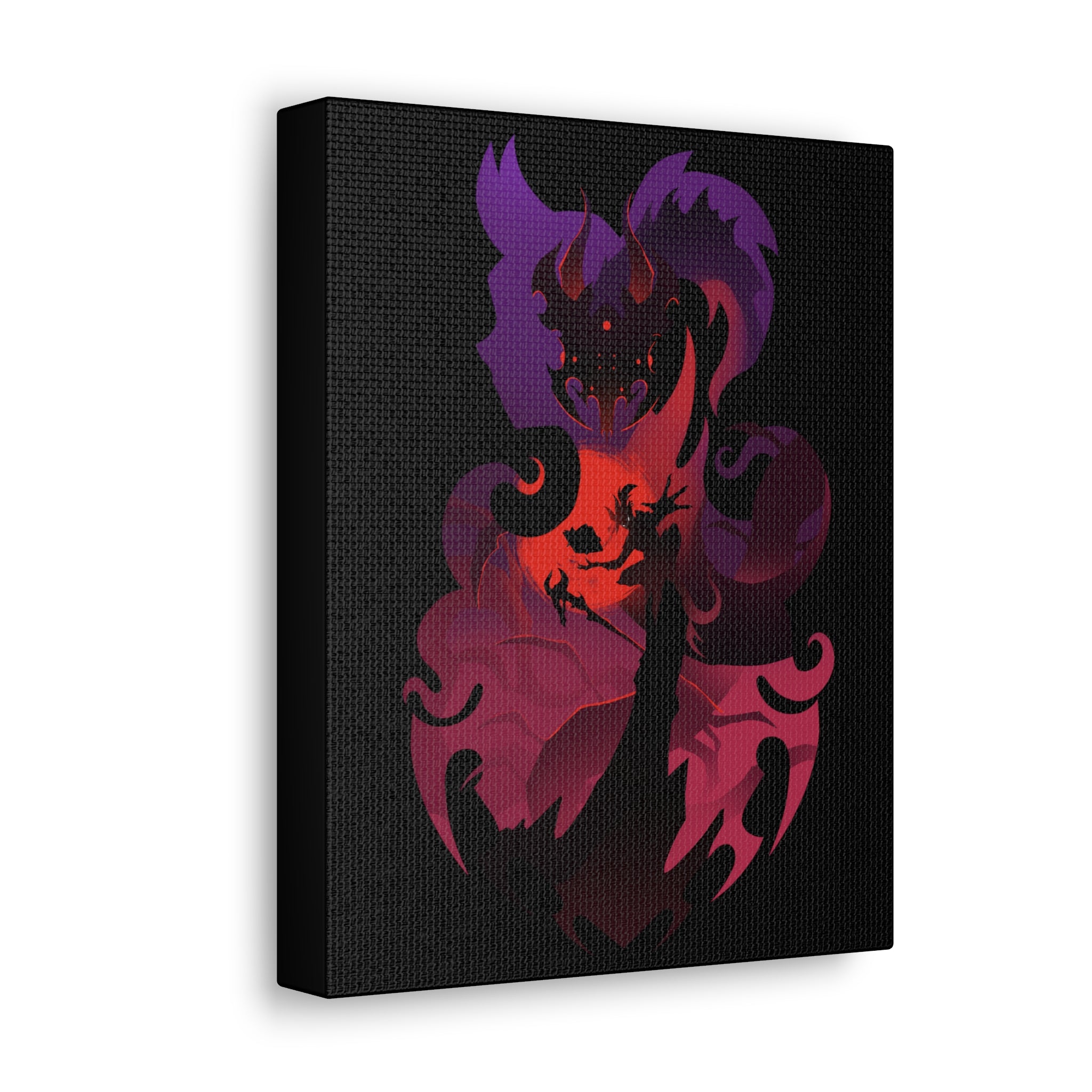 WARLOCK CLASS SILHOUETTE CANVAS GALLERY WRAPS