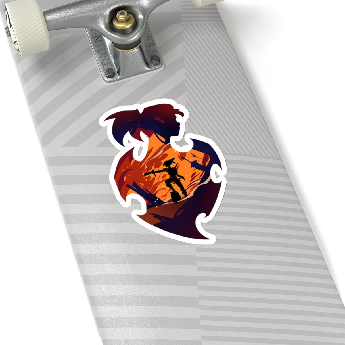 FIGHTER CLASS SILHOUETTE KISS-CUT STICKER