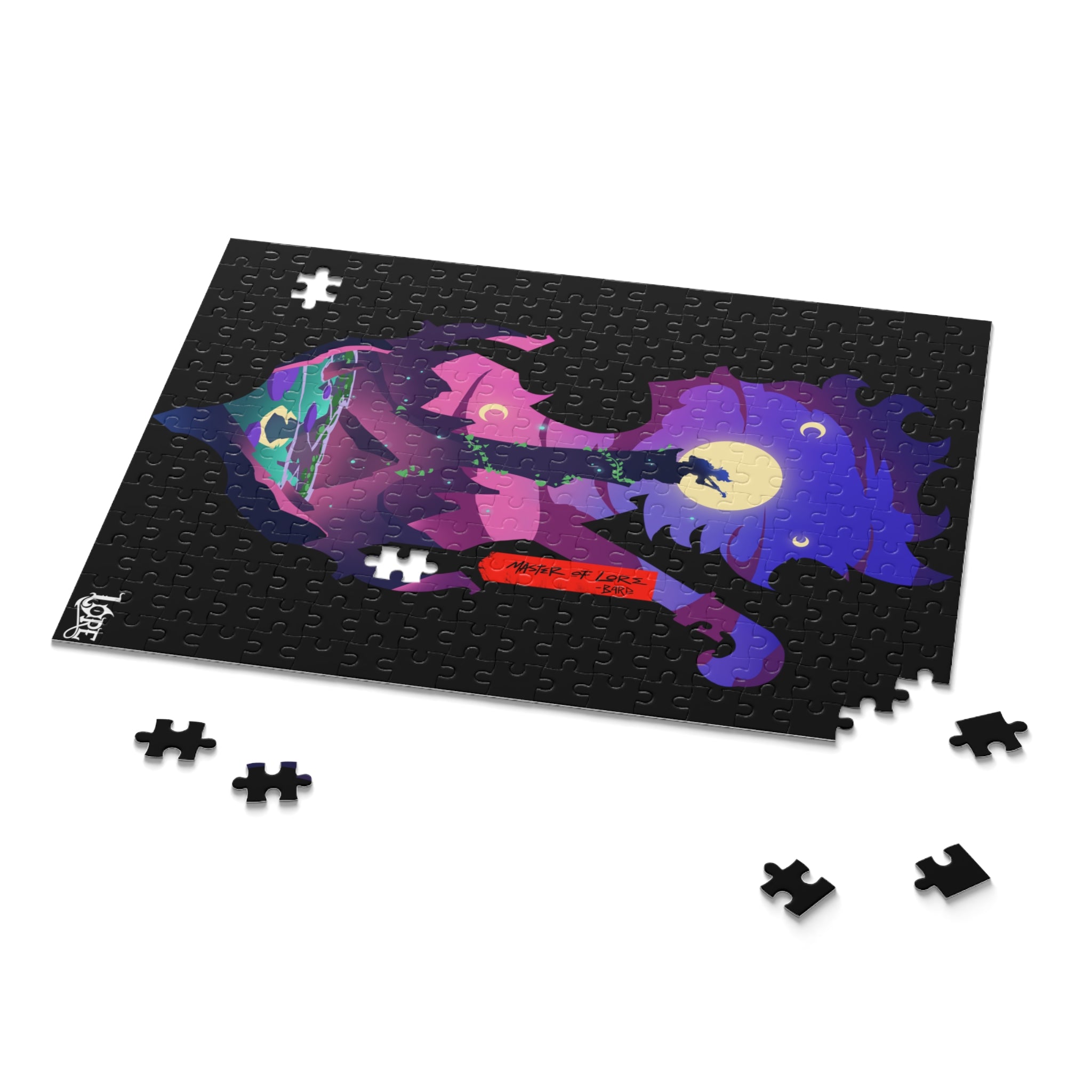 BARD CLASS SILHOUETTE PUZZLE (120, 252, 500-PIECE)