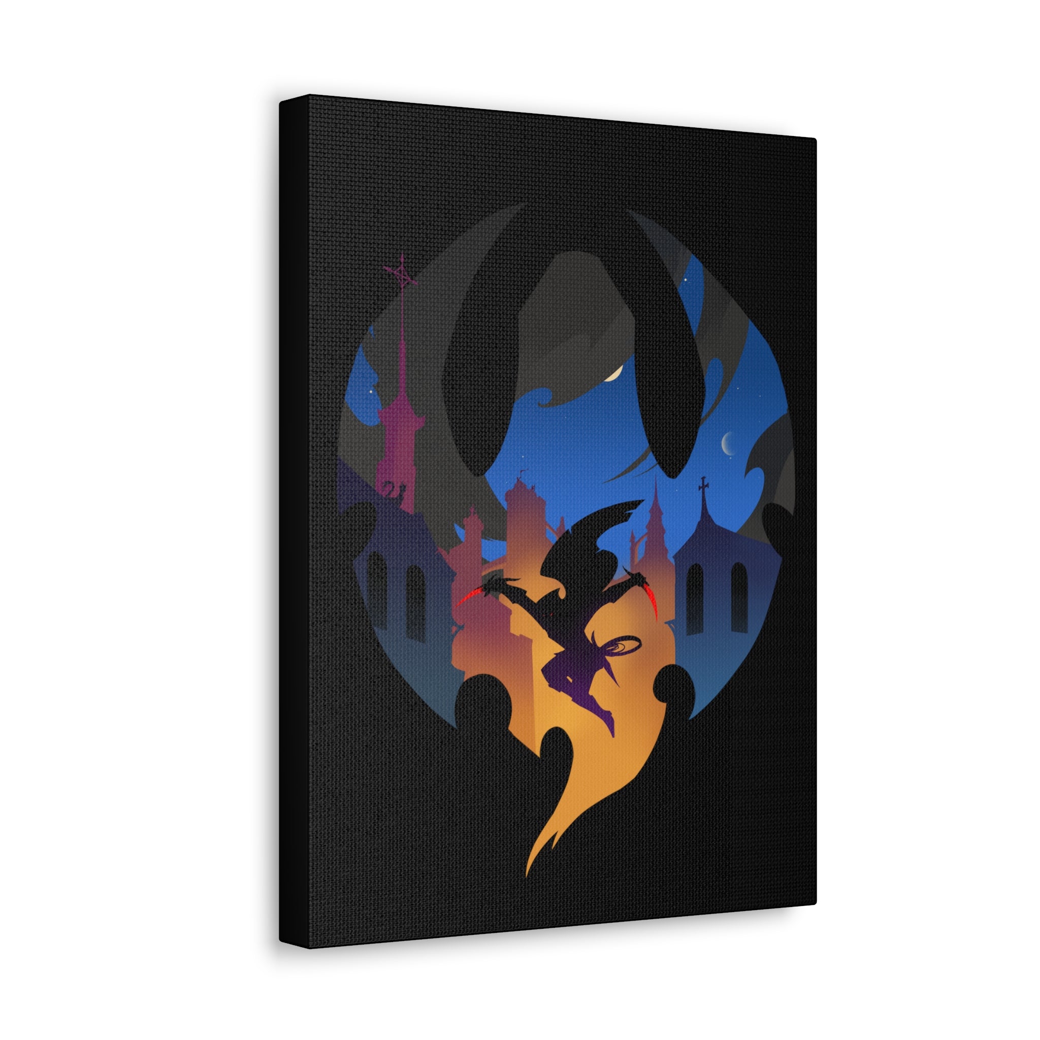 ROGUE CLASS SILHOUETTE CANVAS GALLERY WRAPS