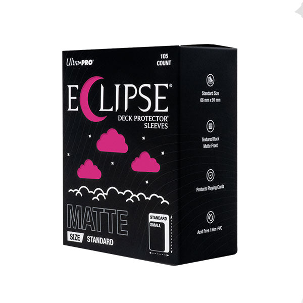 Card Sleeves: UltraPro Eclipse Standard Matte | Hot Pink (105 ct)