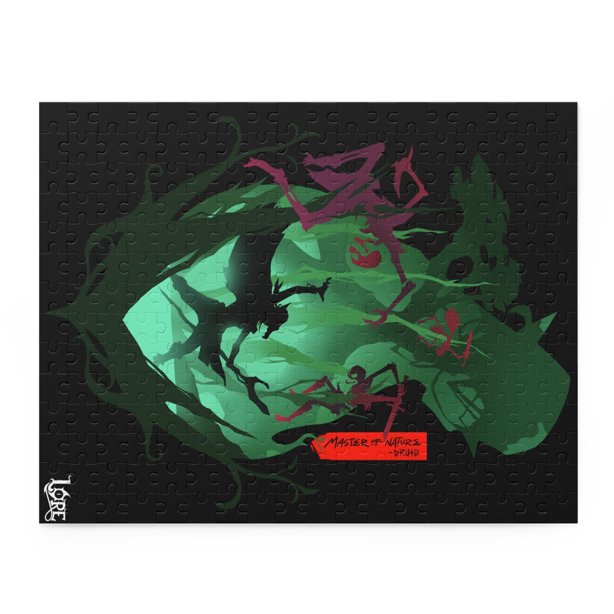 DRUID CLASS SILHOUETTE PUZZLE (120, 252, 500-PIECE)