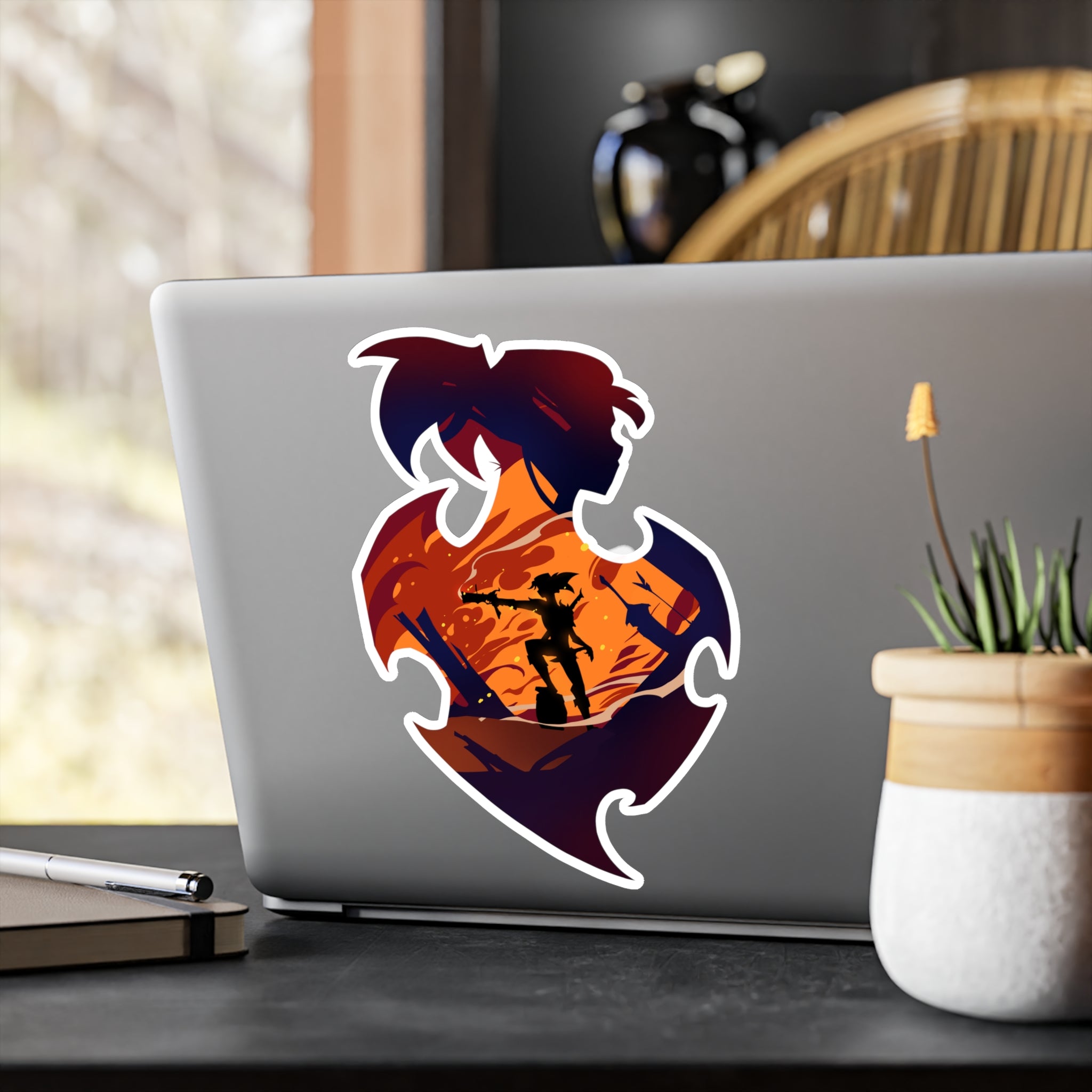 FIGHTER CLASS SILHOUETTE KISS-CUT VINYL DECAL