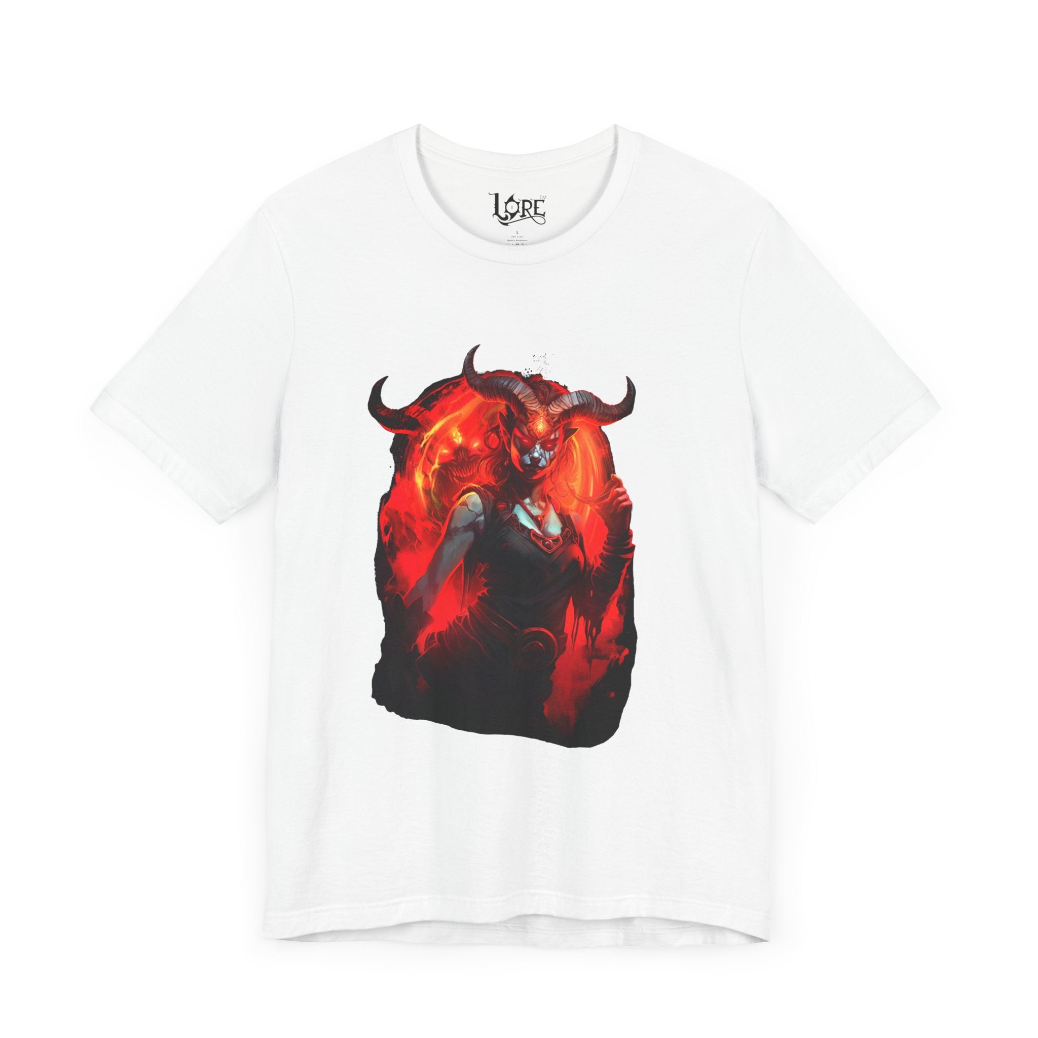 UNDEAD HALF-DEMON WARLOCK T-SHIRT