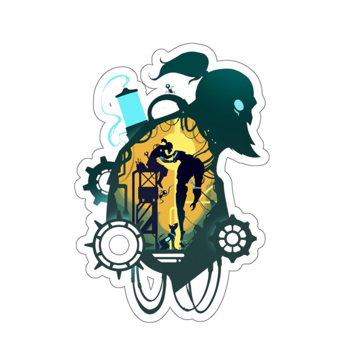 ARTIFICER CLASS SILHOUETTE KISS-CUT STICKER