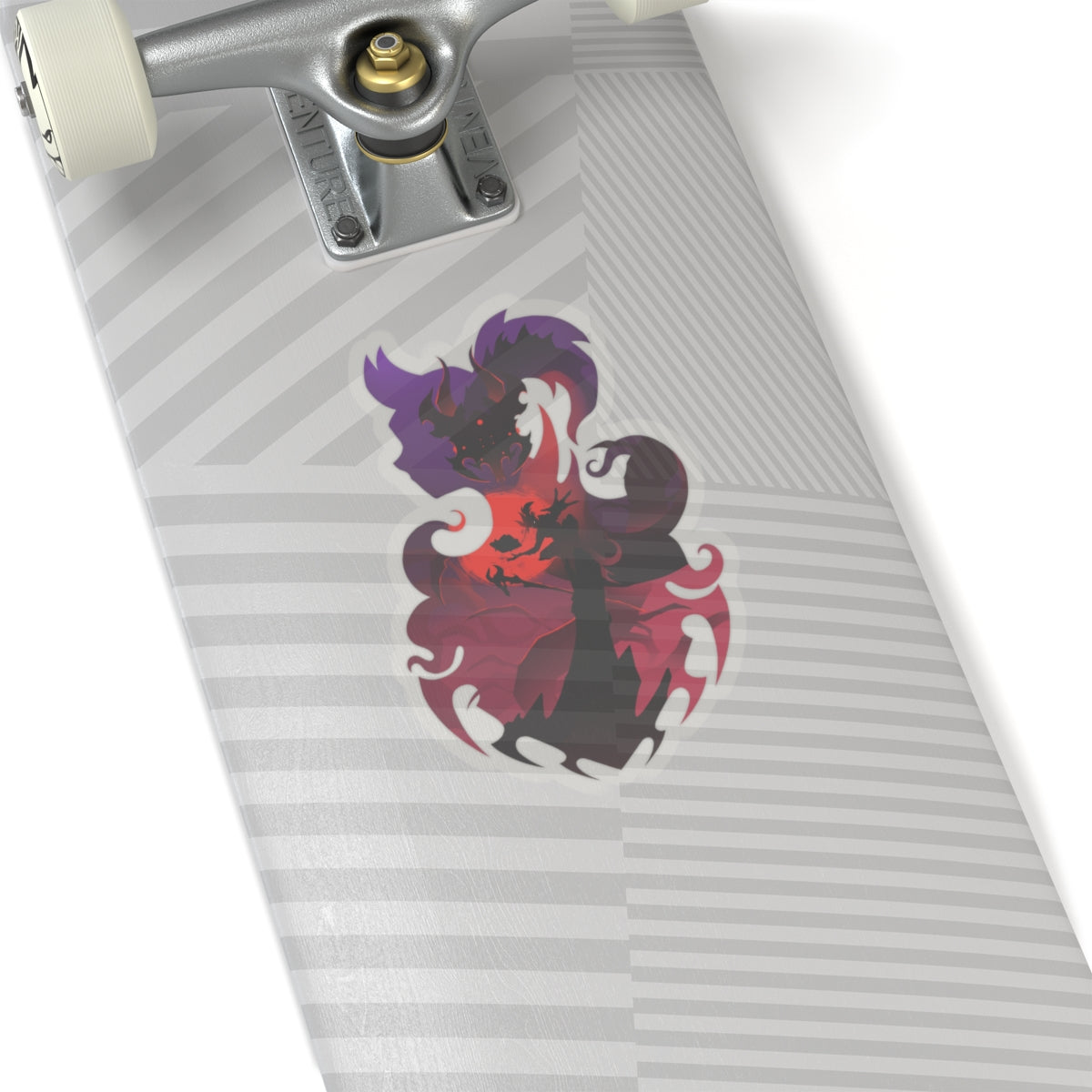 WARLOCK CLASS SILHOUETTE KISS-CUT STICKER
