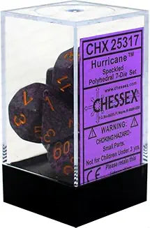 7-Die Set Speckled: Hurricane