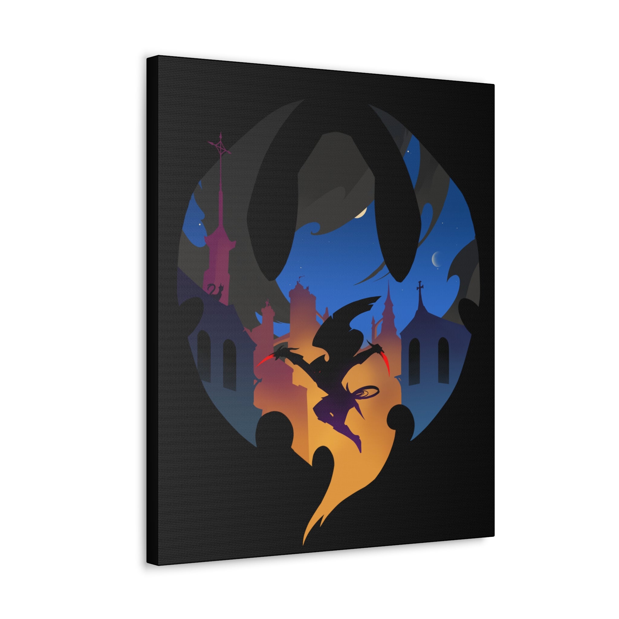 ROGUE CLASS SILHOUETTE CANVAS GALLERY WRAPS
