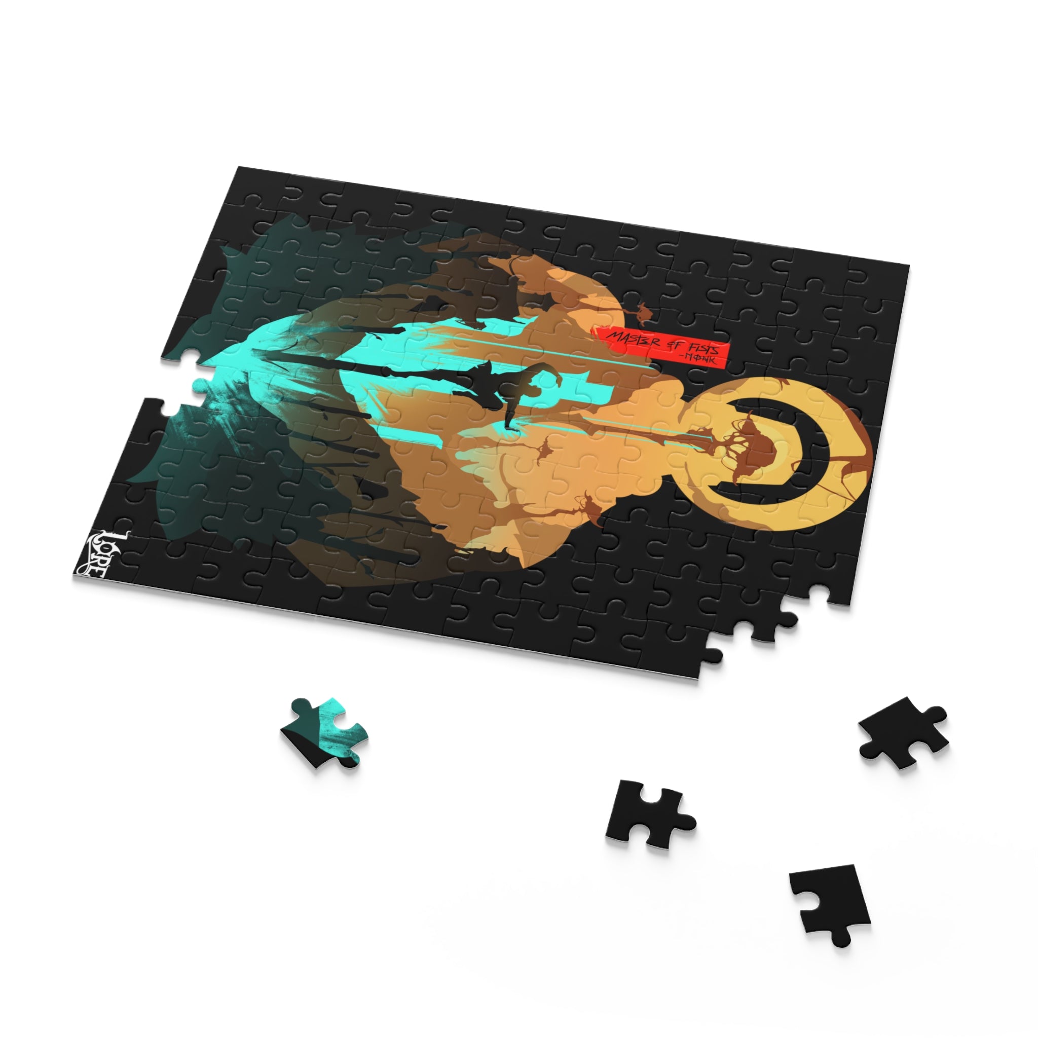MONK CLASS SILHOUETTE PUZZLE (120, 252, 500-PIECE)
