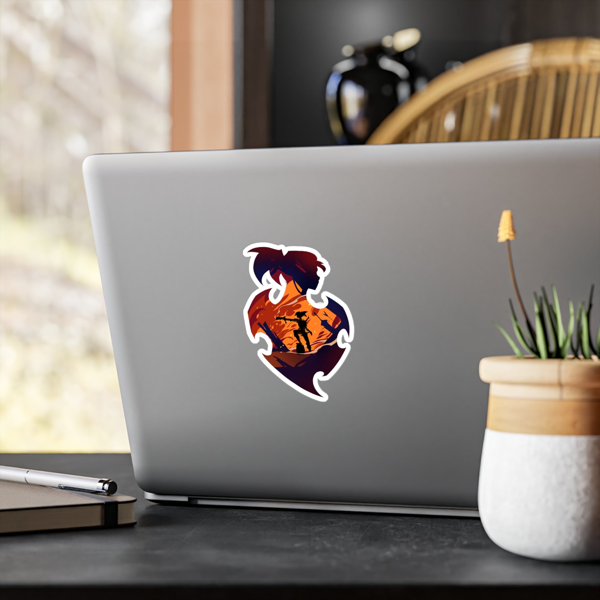 FIGHTER CLASS SILHOUETTE KISS-CUT VINYL DECAL