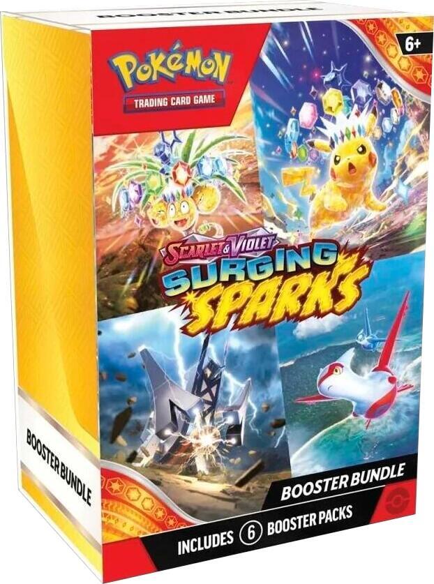 Pokemon: Surging Sparks - Booster Bundle