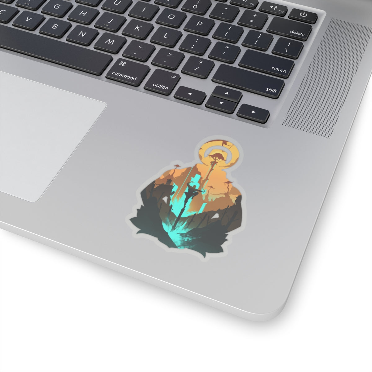 MONK CLASS SILHOUETTE KISS-CUT STICKER