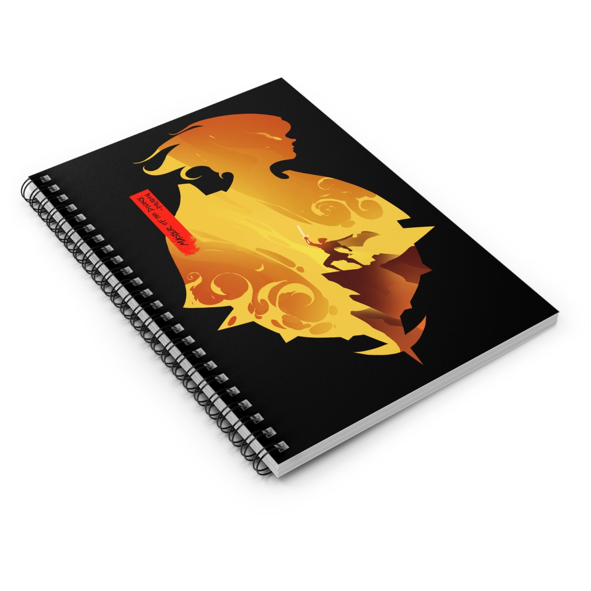 PALADIN CLASS SILHOUETTE CAMPAIGN JOURNAL SPIRAL NOTEBOOK