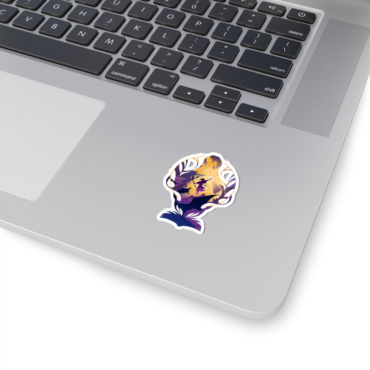 WIZARD CLASS SILHOUETTE KISS-CUT STICKER