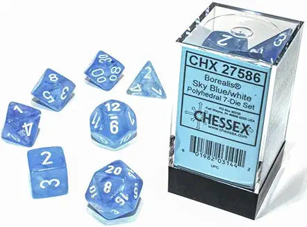 7-Die Set Borealis Luminary: Blue/White