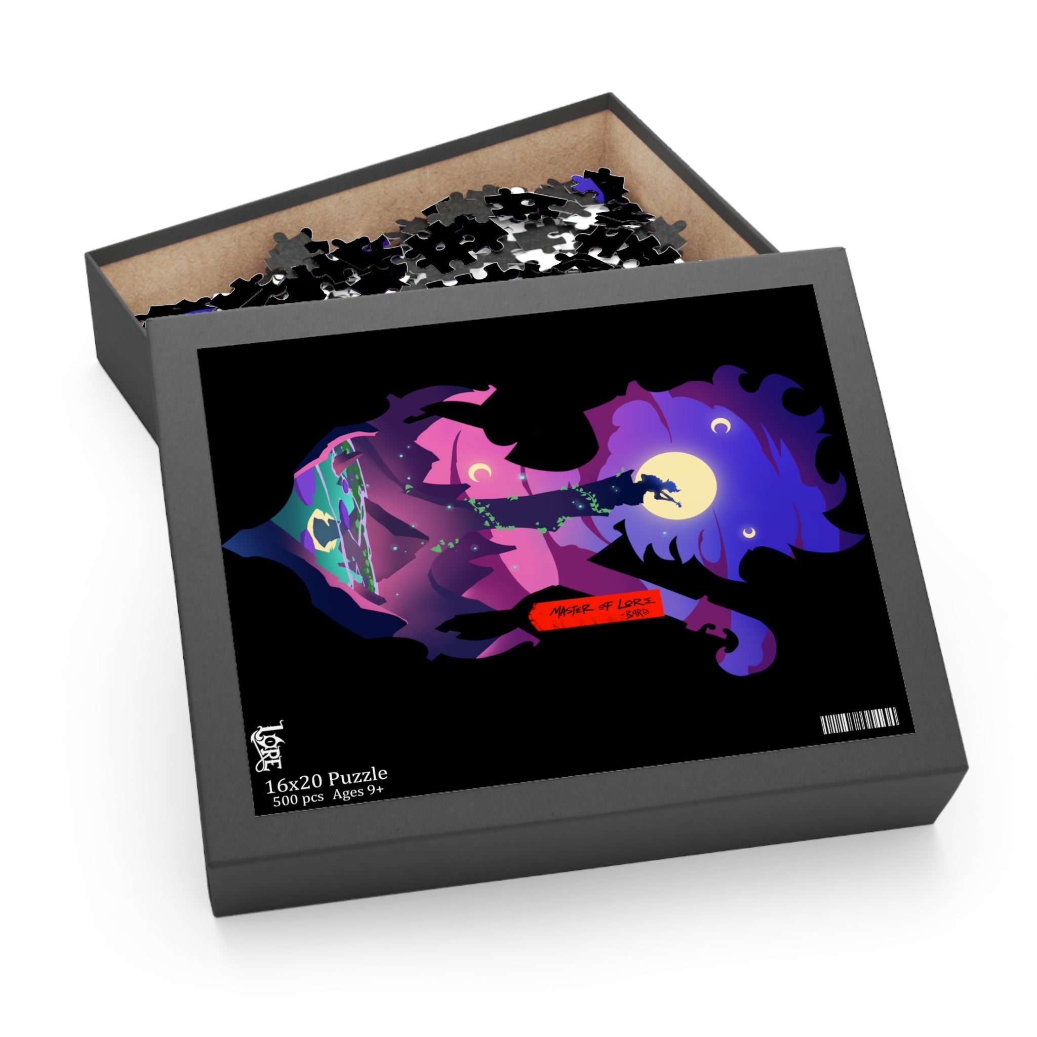 BARD CLASS SILHOUETTE PUZZLE (120, 252, 500-PIECE)