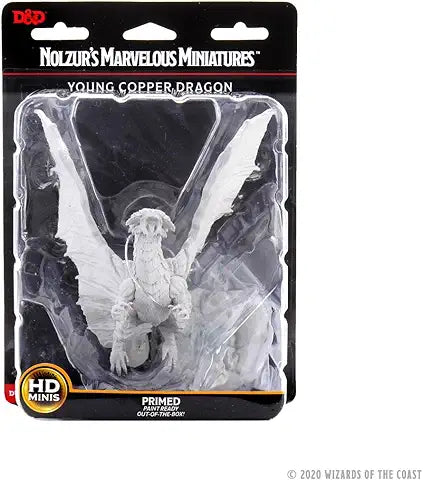 D&D Nolzur's Marvelous Miniatures: Unpainted Minis- Wave 8- Young Copper Dragon