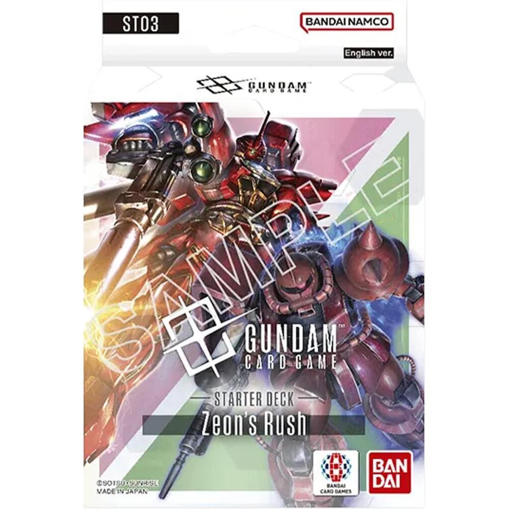 Gundam: Starter Deck 03 - Zeon's Rush (ST03)