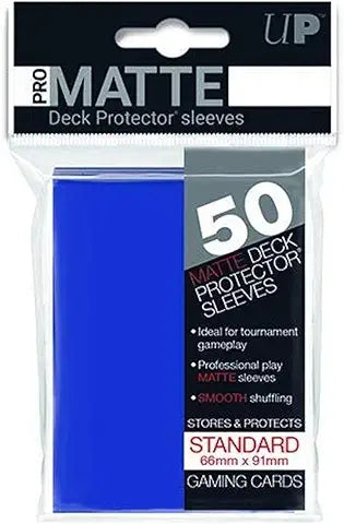 Deck Protectors: PRO-Matte - Solid Blue (50)