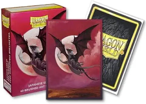Dragon Shield Sleeves: Japanese - Brushed "Valentine 2024" Art, Limited Edition (60 ct.)