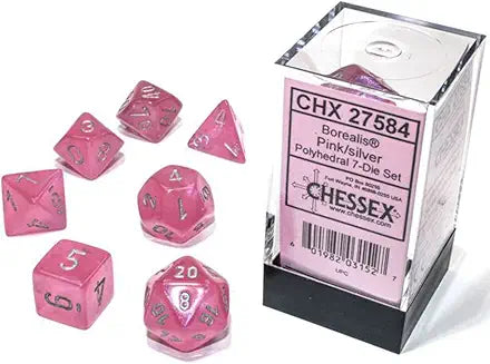 7-Die Set Borealis Luminary: Pink/Silver