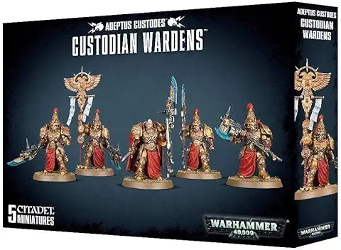 ADEPTUS CUSTODES: CUSTODIAN WARDENS - Short Code: 01-11