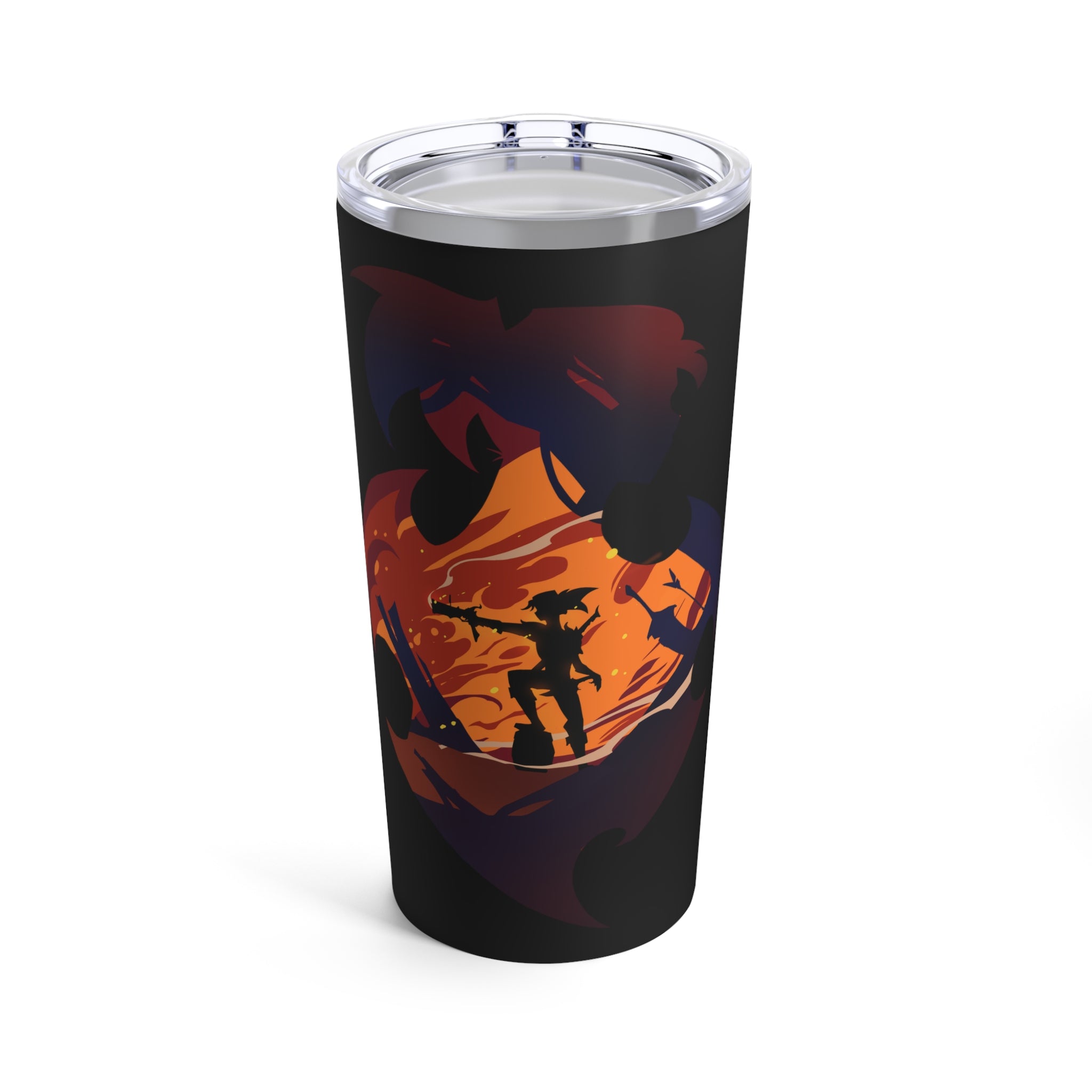 FIGHTER CLASS SILHOUETTE 20 OZ TUMBLER