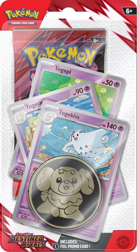 Pokemon: Destined Rivals - Checklane Blister (Togekiss Line)
