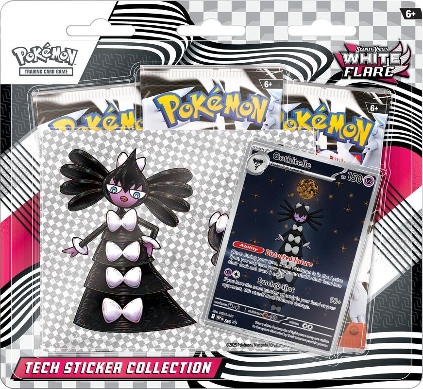 Pokemon: White Flare Tech Sticker Collection